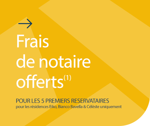 Frais de notaires offerts